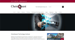 Desktop Screenshot of chemquest.com